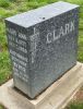 Headstone - Mary Ann Clark and her daughter, Katherine Irene Byrne