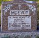 Headstone - Donald and Bernadine McEvoy