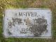 Headstone - Leo and Phyllis McIver and their son, Eugene. 