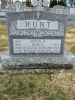 Headstone - Hope and Anton Hunt, with Hope's brothers, Douglas and Donald