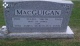 Headstone - Edith (Smith) MacGuigan, and her son, James Marcellus MacGuigan