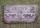 Headstone - Clare and Jim Brown