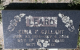 Headstone - Edna Frances (Gallant) Leard