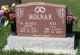 Headstone - Frances (Groman) and Alex Molnar