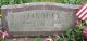 Headstone - Francis and Esther Jacques, with their son Rodney