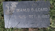 Headstone - Gerald Leard