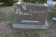 Headstone - Harry Gustave Simons and Frances Irene Canter (front)