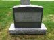 Headstone - Back - Bruno, Paulhamus, Shreve